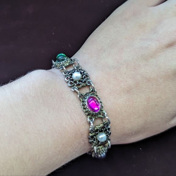 Dark Academia Multi-Colored Bracelet - Picture 3 of 4